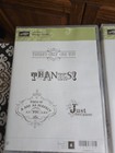 Lot Of 4 Stampin  Up   Stamp Sets    New   