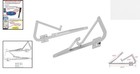 Replacement Hinge Arms For Werner Attic Ladders - Thick Zinc Construction