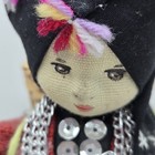 Thai Hmong Doll Chiangmai Hand Made Thailand Woman Youthana Laos 8 h Black Tai
