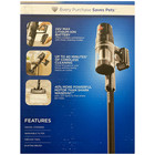 Bissell Cordless Stick Vacuum With 200w Removable Battery  Black