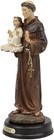 Ebros Saint Anthony Of Padua Carrying Baby Jesus And The Bible Statue 5 25  Tall