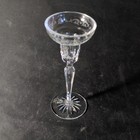 Wedgwood Monarch Candle Holder  Cut   Etched Lead Crystal  7 7 8   Germany