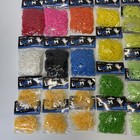 6600 Multi Colored Loom Bands Rainbow Refill Rubber Bands W s Clips New