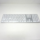Apple Keyboard A1243     Wired Usb Aluminum Keyboard  full Size 