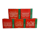  5  Vtg Trains Set Home Towne Express Jcpenney Reindeer Caboose Engine Mail