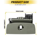 For 2005-2009 Buick Lacrosse Glove Box Lock Latch Storage Compartment Light Gray