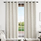 Blackout Curtains 52 W X 108 L Thermal Grommet Light Beige 2 Panels Deconovo
