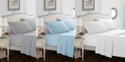 4 Piece Bed Sheets Set Queen King Full Wrinkle Free Deep Pocket Luxury Hotel