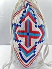Vintage Handmade Native American Seminole Patchwork Drawstring Bag Florida