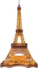 Rolife Eiffel Tower 3d Wooden Puzzle Diy Model Building Kit With Led Home Decor