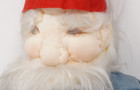 Vintage Hand Made Panty Hose Gnome Doll With Felt Clothes 24 
