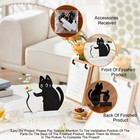 1-200x Whisker Vase Cute Magnetic Refrigerator Ornament Fridge Magnets Cat