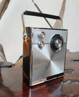 Vintage Amc 12 Transistor Am Radio Model Tf 128 Japan -  1970 Works  see Video 