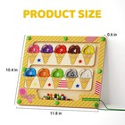Magnetic Color And Number Maze   wooden Matching Learning Counting Board For To   