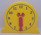 Vtg Golden Books Clock Manipulative Homeschool Time Classroom 
