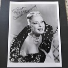 Carol Channing Signed Photo Film Stage Actress Modern Millie Lorelei Hello Dolly