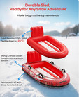 Snow Tube 2 Person With Canvas Cover