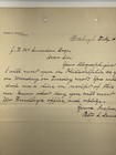 1885 Pittsburgh  Pennsylvania Handwritten Letter Peter S  Duncan - Excellent Con