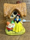 Vintage  walt Disney Snow White And The Seven Dwarfs Cottage Working Nightlight 