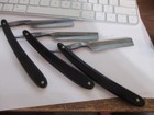 3 Vintage J  A  Henckles  twins   60 1 2 Solingen Germany Straight Razor  Vgc