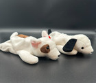 2 Ty Beanie Babies Dogs Spot 1993 4th Gen    Butch 1999 7th Gen   With Tags