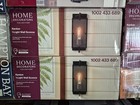 Home Decorators Kenton 4 75 In  1-light Bronze Wall Sconce W  Cage Frame Detail