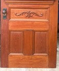 Mint 1920s Stained Glass Door