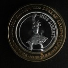 New York New York Hotel Las Vegas  10 Casino Gaming Token  999 Silver 0 6oz