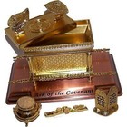 The Ark Of The Covenant Gold Plated With Ark Contents Replica   Aaron Rod 