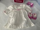 American Girl Doll Rebecca s 2019  Nightgown Hair Ribbon   Slippers