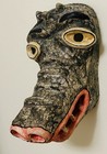 Peruvian Folk Artist Nicario Jimenez Mask Signed Outsider Art Great Condition