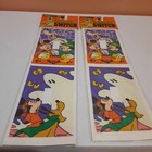 Vtg 90   s Disney Halloween Smart Stix Glow In The Dark Lot Of 2 Light Covers