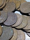 1 Roll  50 Coins  1920 - 1936 Canada 1 Cent King George V  no 22 23 24 25 26 