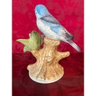 Vintage Mountain Bluebird Porcelain Figurine Andrea By Sadek Made In Japan