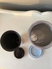Lot Of 2 Starbucks Logo 1 Hot Pike Pl    1 Cold Tumbler  24 Oz With Lid No Straw