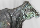 Antique Cow Weathervane Copper Full Bodied Polled Atr  Cushing Or Fiske C1880
