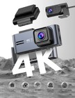 4k Dash Cam Front And Rear Dash  Camera Car Dvr Wifi App
