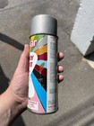 Vintage Sparvar Spray Paint Can Silver