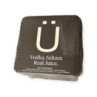 New 125 Sleeve Lot Coasters New Nutrl Vodka Seltzer Juice 4  Square Canada