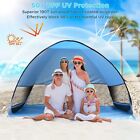 2-3 Person Pop Up Beach Tent Sun Shade Shelter Outdoor Camping Fishing Canopy Uv