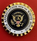 Rare Authentic President Donald J Trump White House Appreciation Challenge Coin 