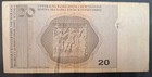  1998  Bosnia And Herzegovina 20 Maraka P65a  A4677631 
