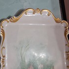 Antique Imperial Russian Porcelain Tray Alexander Iii Blank Hand Painted In Ga 