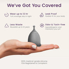Reusable Menstrual Cup And Case - The Most Reliable Medical Grade Silicone Perio
