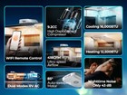 Rv Air Conditioner 16000btu Heat Pump Wifi Rooftop Quiet Ac Unit For Rvs trailer