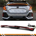 For 2017-21 Honda Civic Hatchback Center Trunk Lid Led Sequential Tail Light Bar