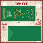 150 Pcs Christmas Currency Envelopes Xmas Money Cash Greeting Card Holder Win   