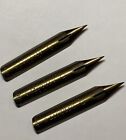 3 Vintage Joseph Gillott s 303 Willow Extra Fine Flex Dream Point Dip Pen Nibs