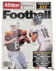 2001 Athlon Sports   Lindys National College Football Magazines Manning Sims