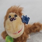 Vintage Applause Abbott Jr Monkey W  Banana Plush Stuffed Animal  7832 1981 Tag